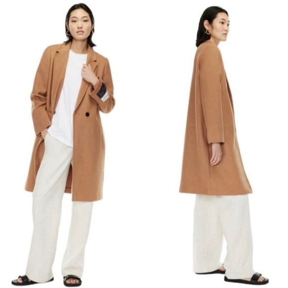 Aritzia Babaton Steadman Wool Cashmere Camel Coat - XS - Picture 17 of 17